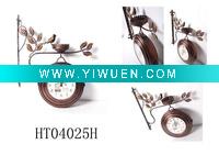 Wholesale Double sides clock with metal
