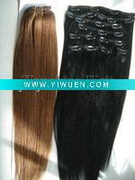 Wholesale Wholesale 100% human remy clip in hair extensions with competitive price professional service