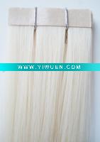 Wholesale PU taped skin weft, remy tape hair extensions