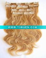 Wholesale Remy clips in hair extension