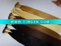 Wholesale straight Pre tipped stick remy Hair Extension