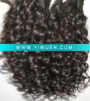 Wholesale beautiful brown super curly indian remy Hair weaving Paypal Acceptable
