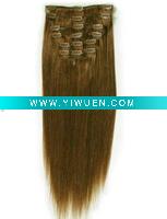 Wholesale HH Clip Hair - Medium Brown Clip hair Extension
