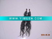 Wholesale silky natural wave 100% remy indian hair bulk