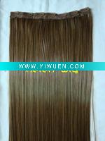 Wholesale top quality synthetic hair clip in hair extension