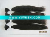 Wholesale human hair bulk/top quality/hair extension