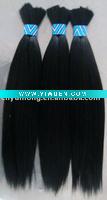 Wholesale best quality silky straight Indian bulk hair16inch