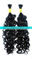 Wholesale 100% human hair bulk high quality