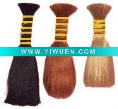 Wholesale brasilian remy bulk hair, processed bulk hair, hera color and single drawn bulk hair