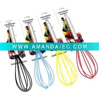 Wholesale silicone whisk with stainless steel
