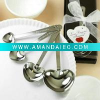 Wholesale Wedding Gift Heart Shaped Measuring Spoons