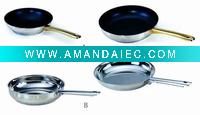 Wholesale stainless steel frying pan