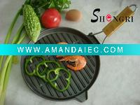 Wholesale cast iron grill pan