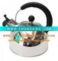 Wholesale stainless steel whistling kettle 0404B