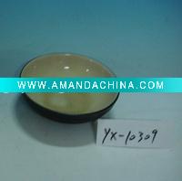 Wholesale Color glazed ceramic bowl set,microwave safe