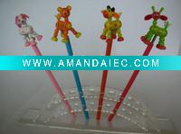 Wholesale Cute Wooden cartoon pencil