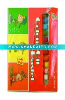 Wholesale 12pc Crayons Length:7.5cm - A08073