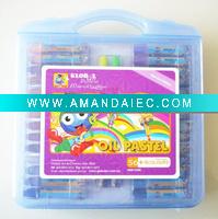 Wholesale Oil Pastel Set, Fluorescent Crayon, White Color Art Set