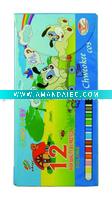 Wholesale 12pc Oil Pastels Length:7.5cm - A08078