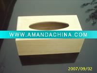 Wholesale wooden tissue box