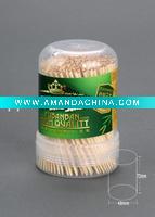 Wholesale high quality bamboo toothpick(300pcs)