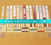 Wholesale hotel toothpick,hotel chopsticks set