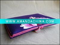 Wholesale purple fabric tissue bag