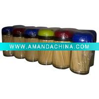 Wholesale Bamboo toothpick and wooden toothpicks with bottle