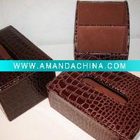 Wholesale pu tissue box