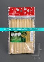 Wholesale bamboo fruit toothpick(100pcs)