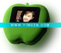 Wholesale Apple shape:1.1" digital photo album