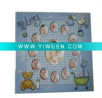 Wholesale Acrylic cover baby photo album with window