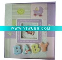 Wholesale Paper baby photo album with window