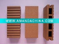 hollow plastic wood