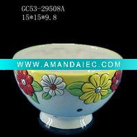 Wholesale Porcelain Multi-colored Fruit Bowl