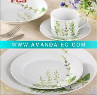 Wholesale 20pcs ceramic porcelain dinner set