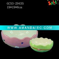 Wholesale Porcelain Multi-colored Soup Bowl