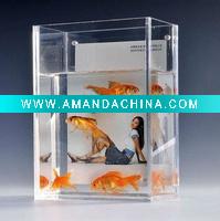 Wholesale DY273 Modern Design Acrylic Transparent Fish Tank