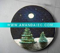 Wholesale innovative Christmas Bamboo Crafts painting