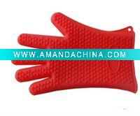 2011 silicone glove for family--heat resistant