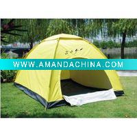 Wholesale New Tent Coated Fabric And Glass Tube Convenient Carry Yellow