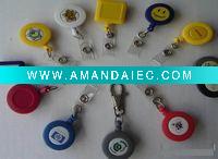 Wholesale retractable pull reel with logo