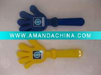 Wholesale plastic hand clapper for party and game,cheering clapper, noise maker