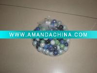 Wholesale creamy glass marbles