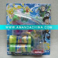 Wholesale transparent lightup LED bubble gun