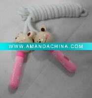 Wholesale children cartoon skipping rope