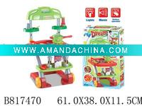 Wholesale Plastic kitchen toy play set with music and light
