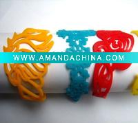 Wholesale Glow hollow silicone bracelet