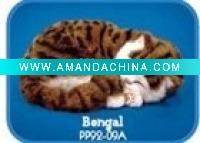 Wholesale real-like Sleeping Kittens toy/ toy/baby toy