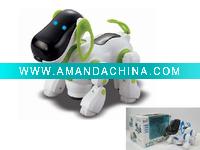 Wholesale b/o dog with light&music and go on foot